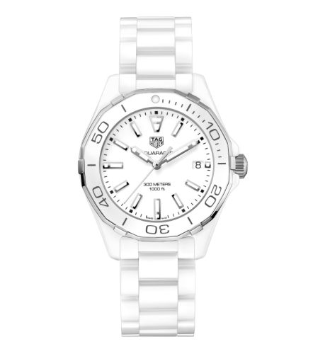 TAG Heuer Aquaracer 300M 35 Ceramic / White / Bracelet